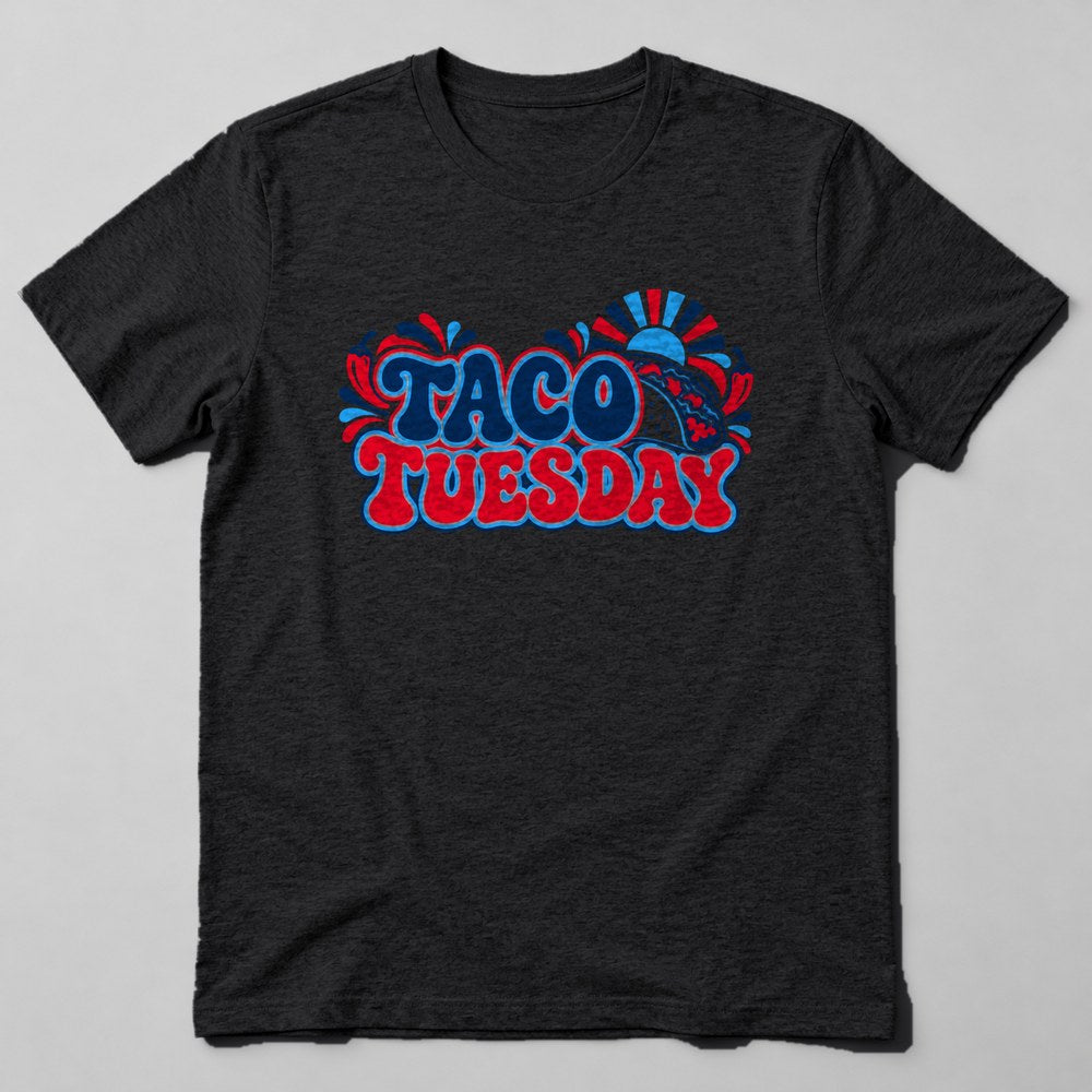 Taco Tuesday T-Shirt in Black
