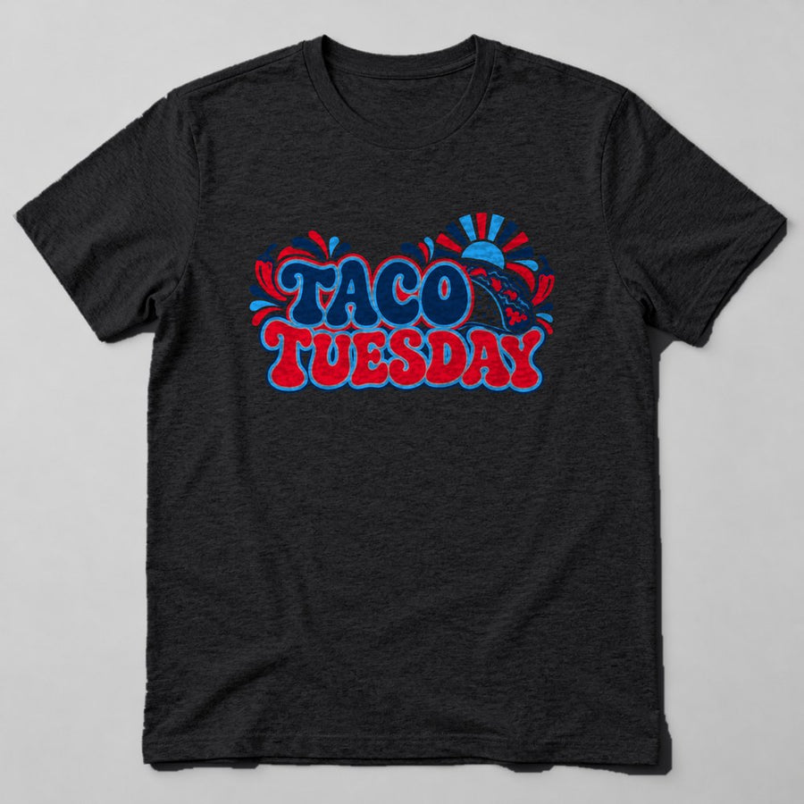 Taco Tuesday T-Shirt in Black