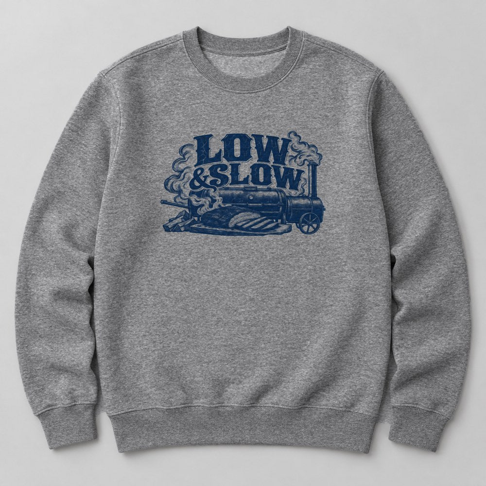Low & Slow Sweatshirt in Heather Grey