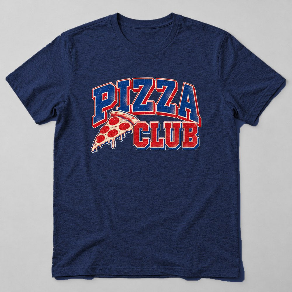 Pizza Club T-Shirt in Navy