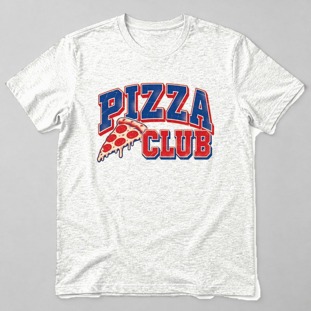 Pizza Club T-Shirt in White