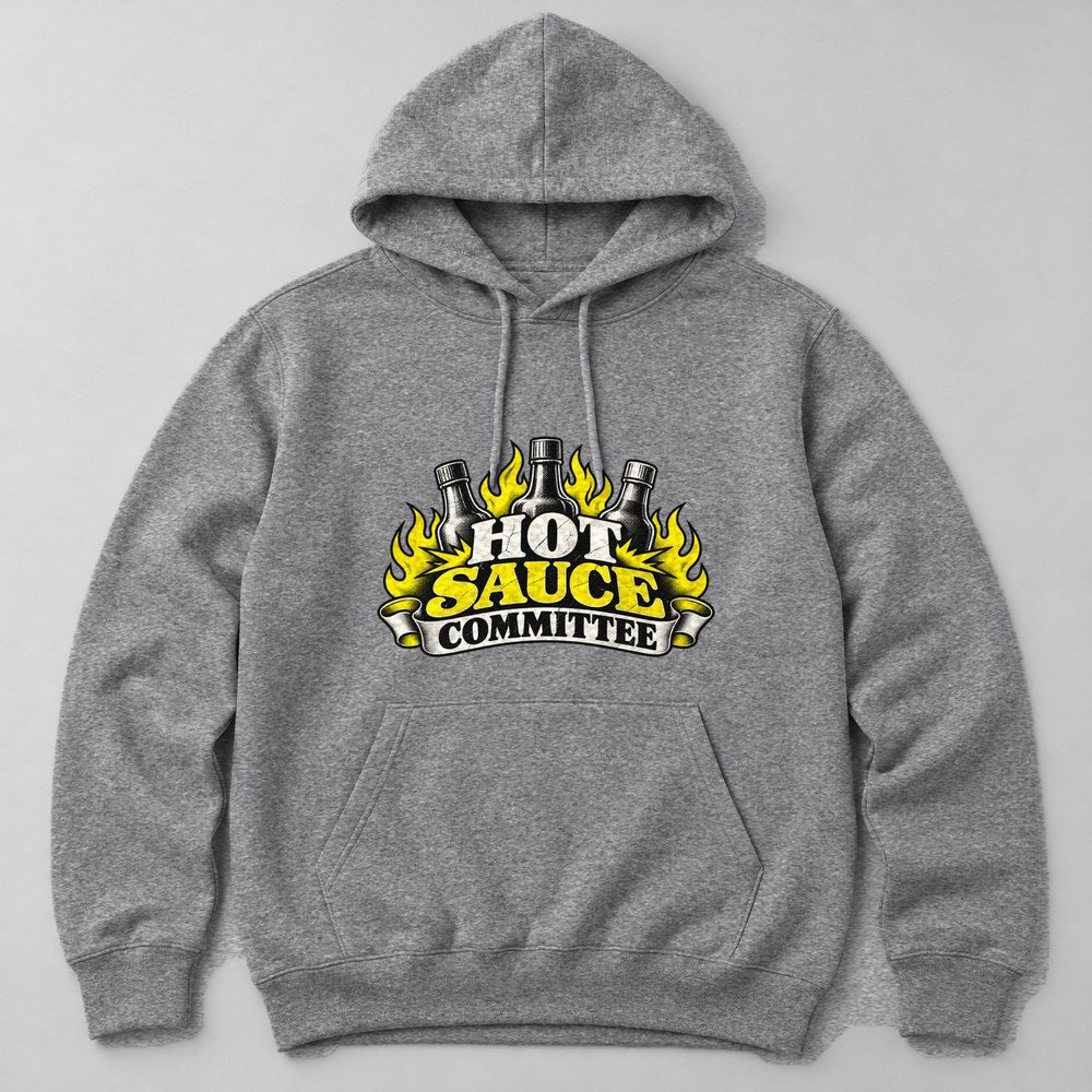 Hot Sauce Committee Hoodie in Heather Grey