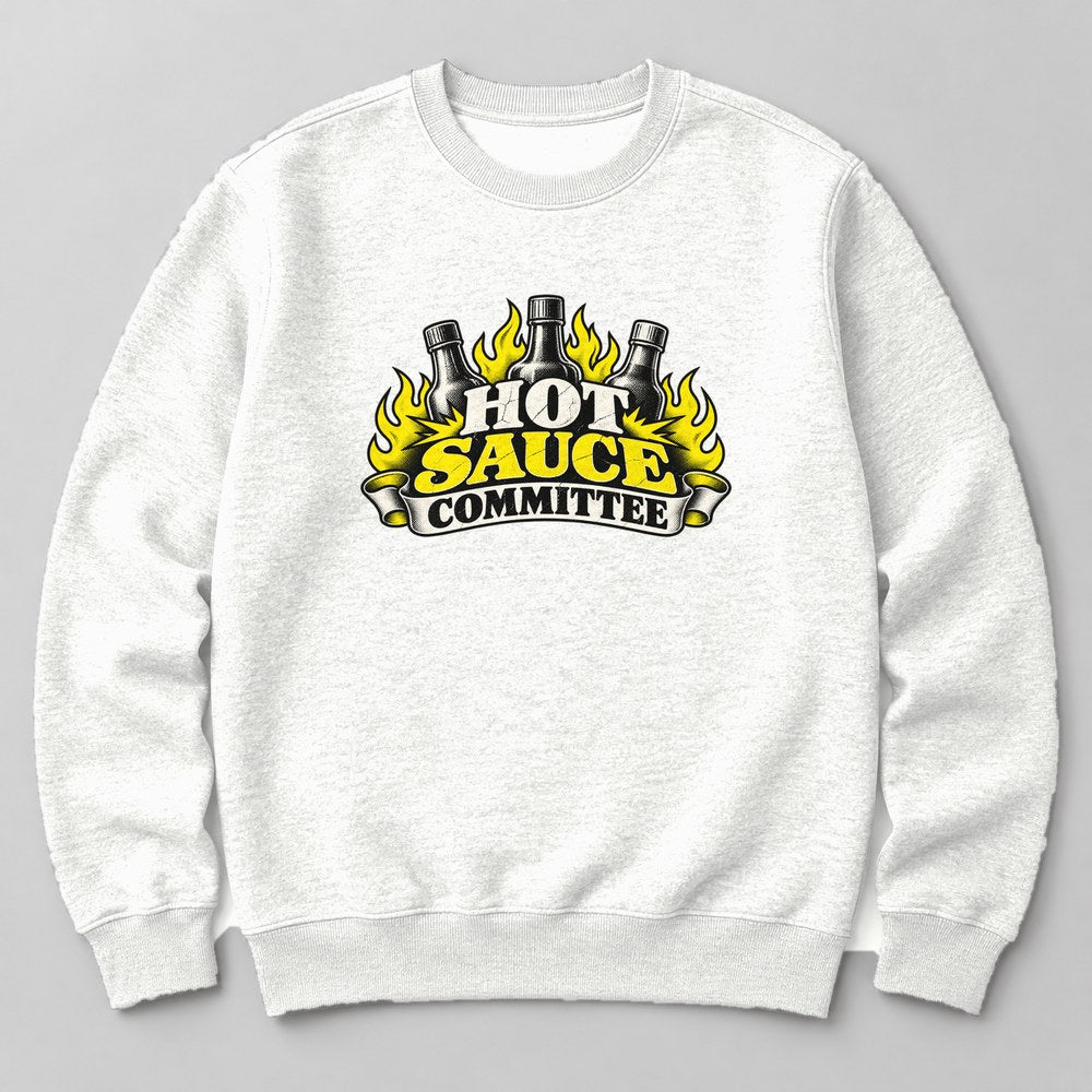 Hot Sauce Committee Sweatshirt in White