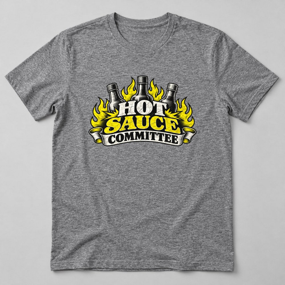 Hot Sauce Committee T-Shirt in Heather Grey