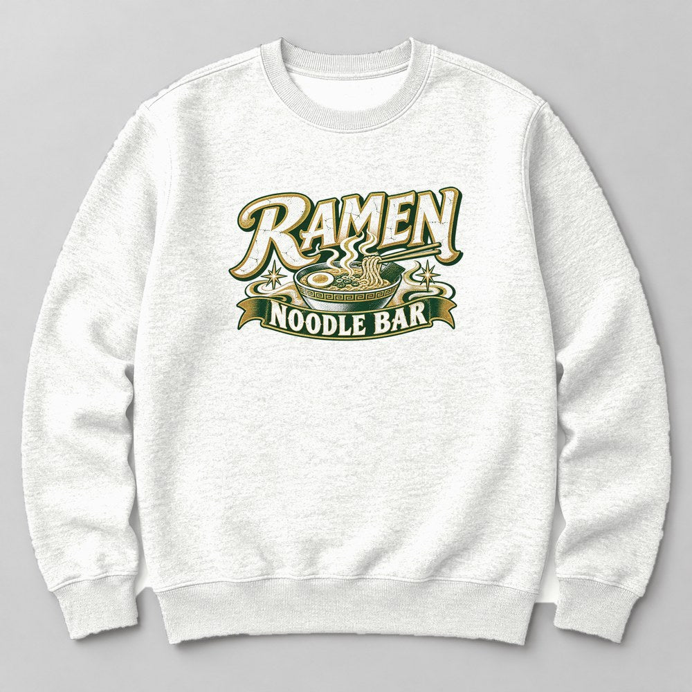 Ramen Noodle Bar Sweatshirt in White