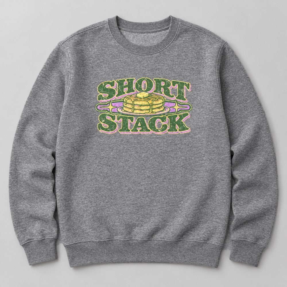 Short Stack Sweatshirt in Heather Grey