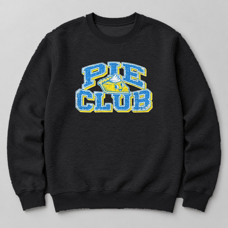 Pie Club Sweatshirt in Black