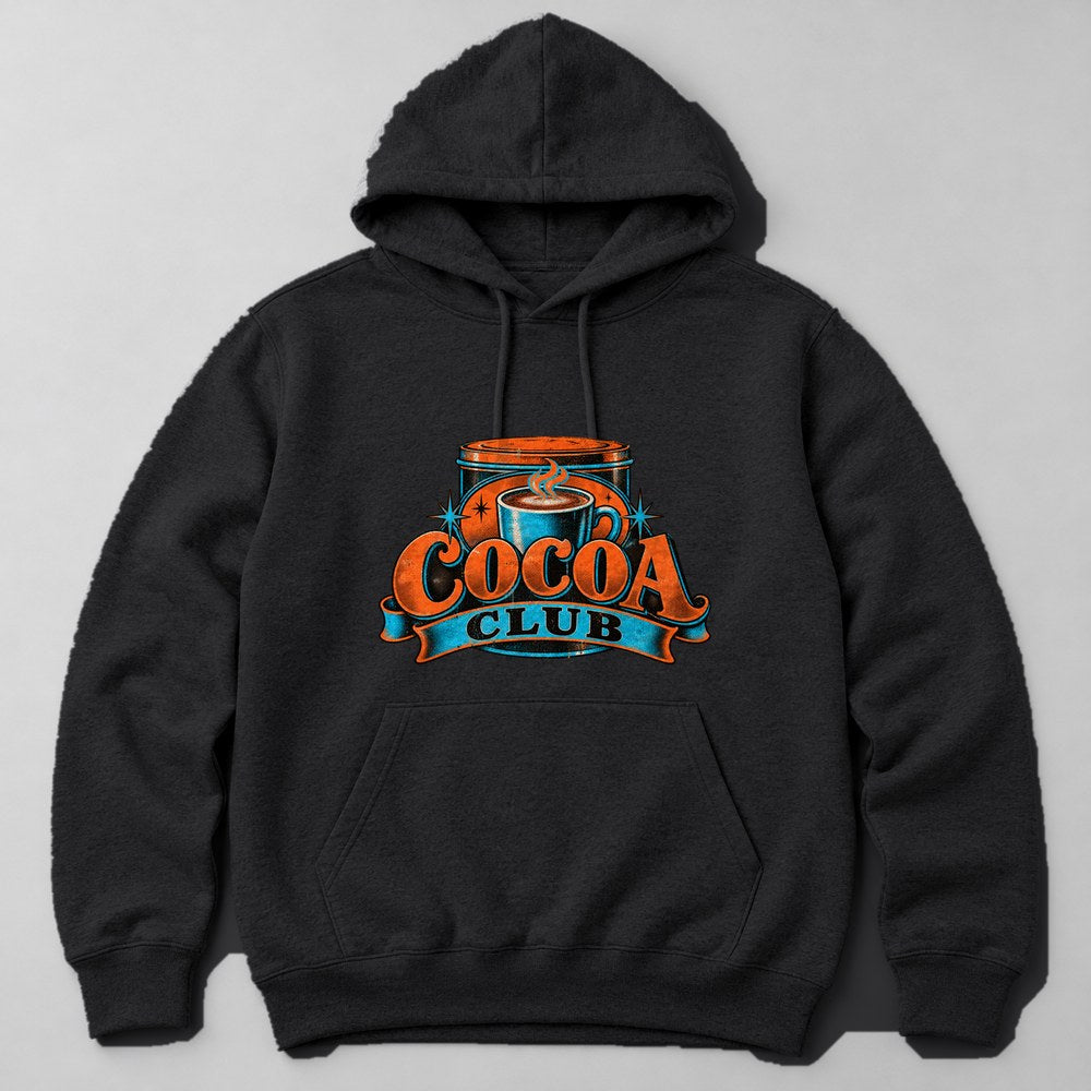 Cocoa Club Hoodie in Black