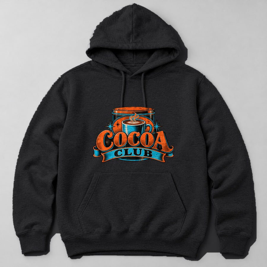 Cocoa Club Hoodie in Black