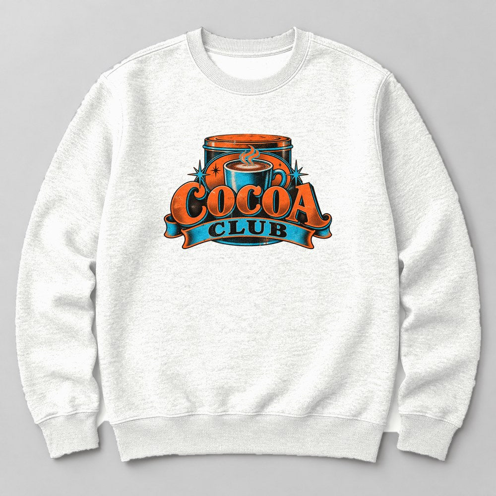 Cocoa Club Sweatshirt in White
