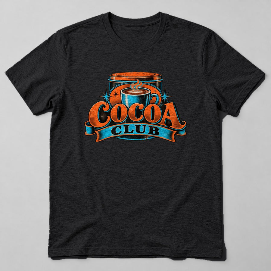 Cocoa Club T-Shirt in Black