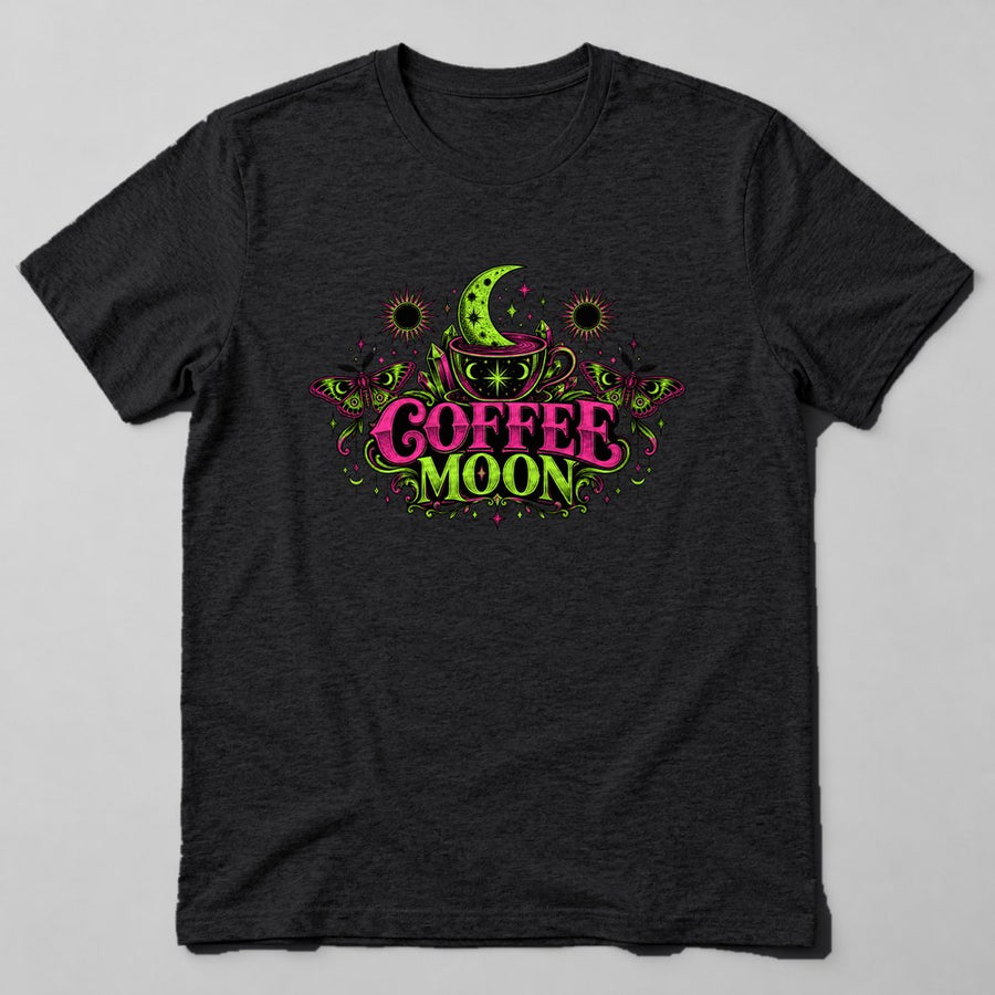 Coffee Moon T-Shirt in Black