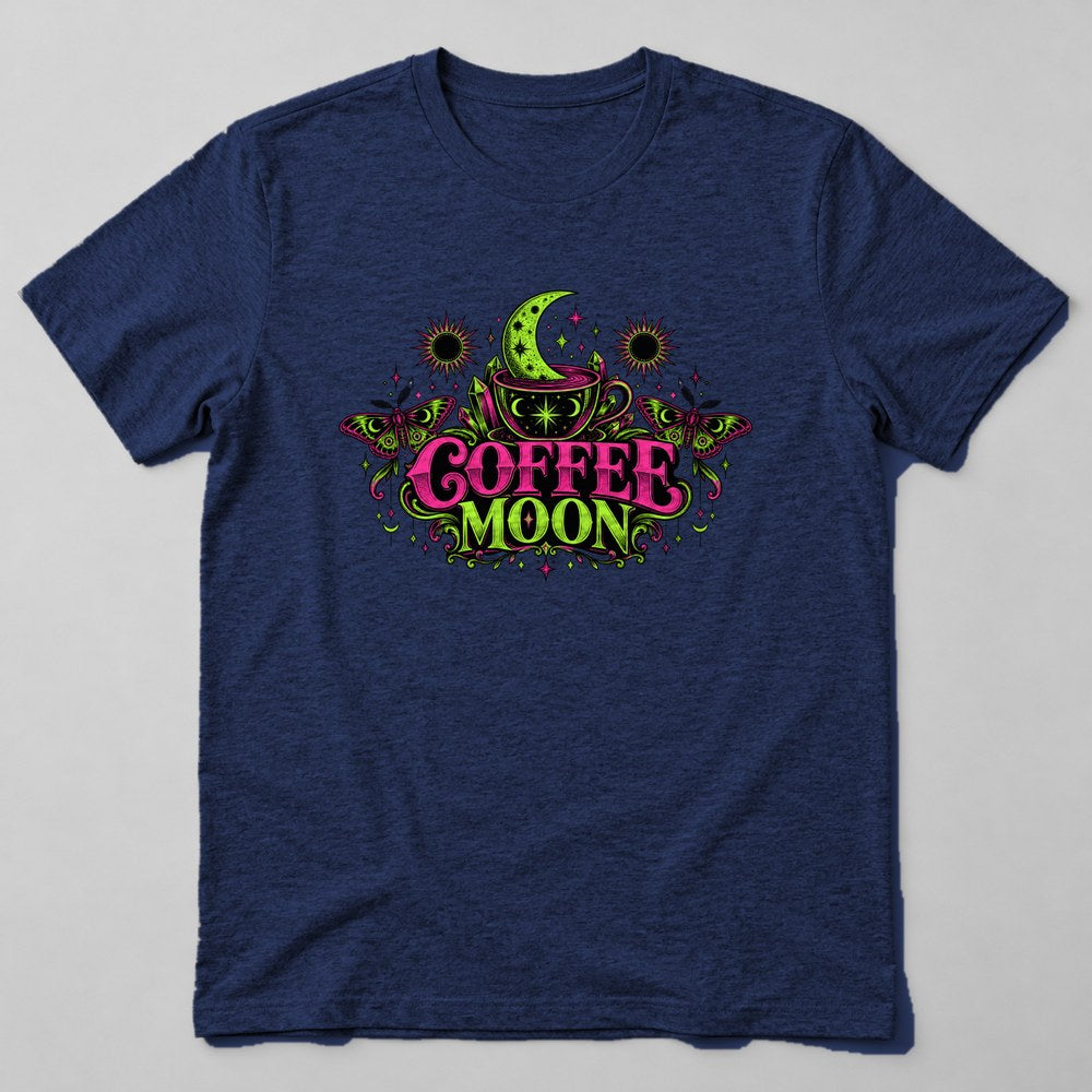Coffee Moon T-Shirt in Navy