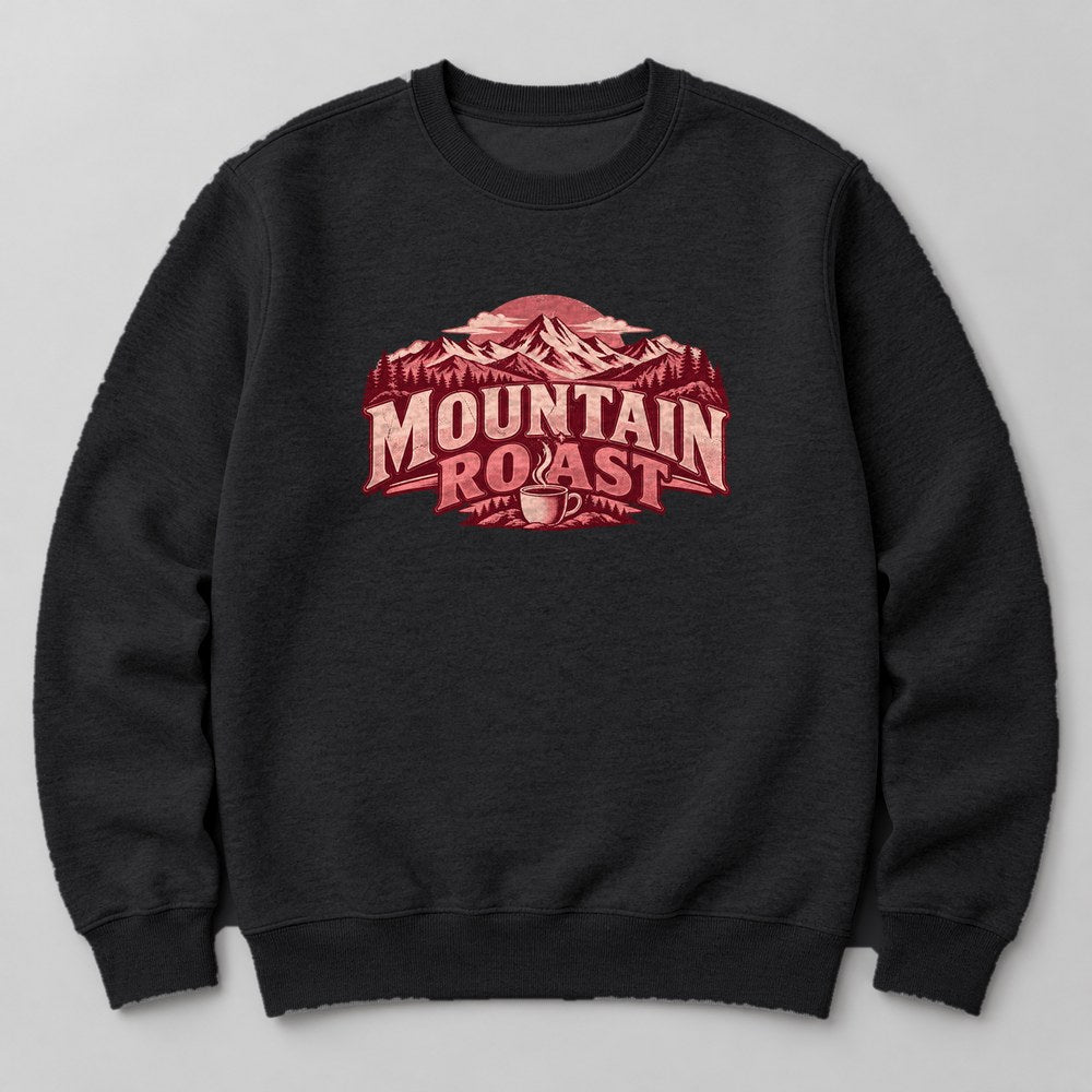 Mountain Roast Sweatshirt in Black