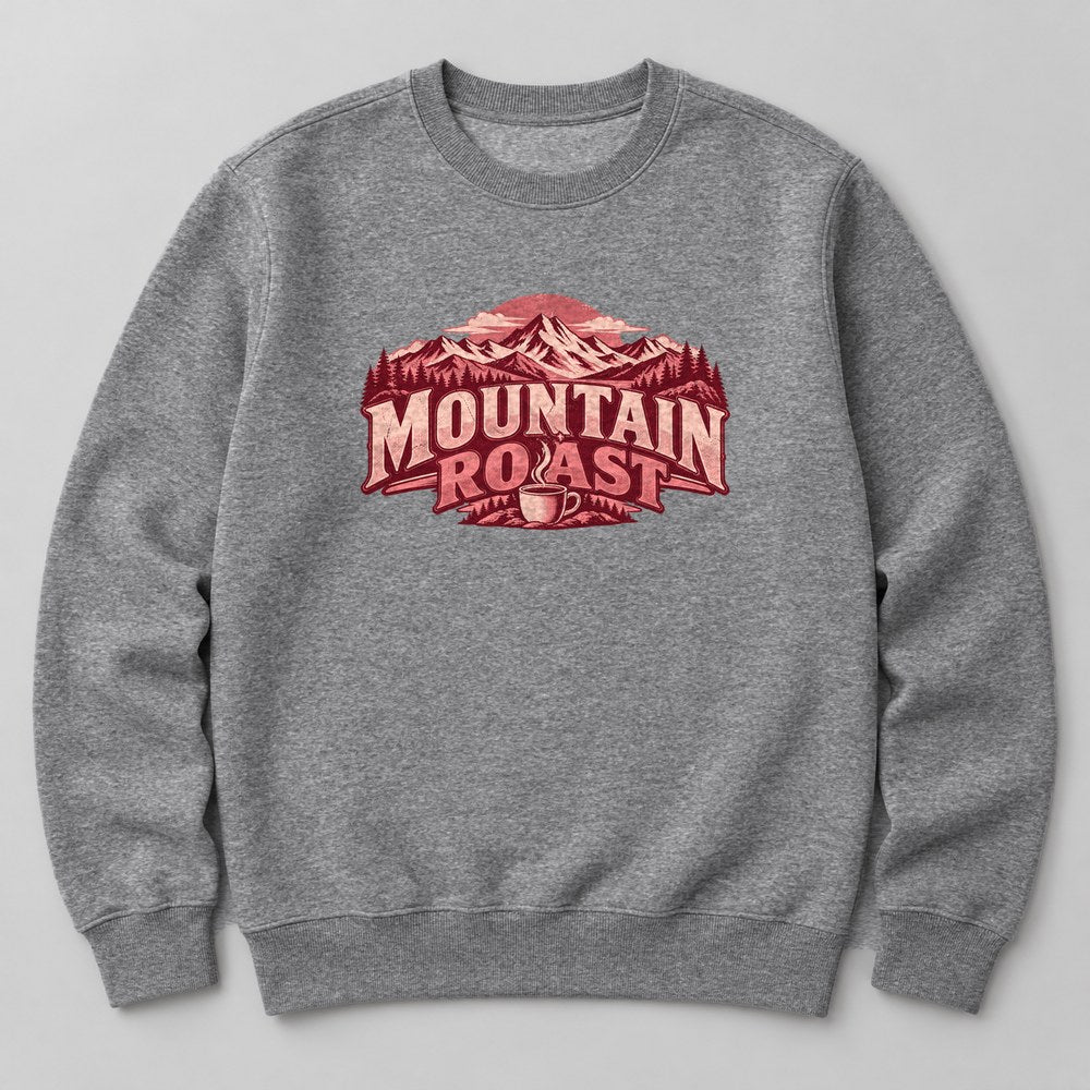 Mountain Roast Sweatshirt in Heather Grey
