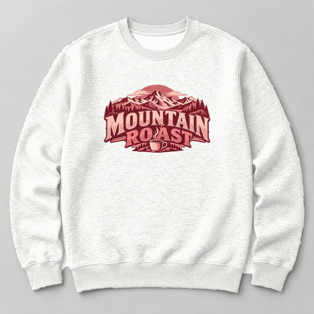 Mountain Roast Sweatshirt in White