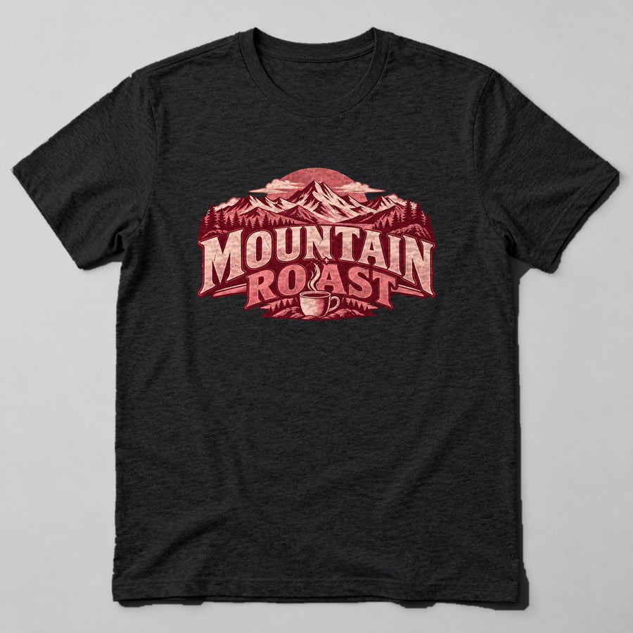 Mountain Roast T-Shirt in Black