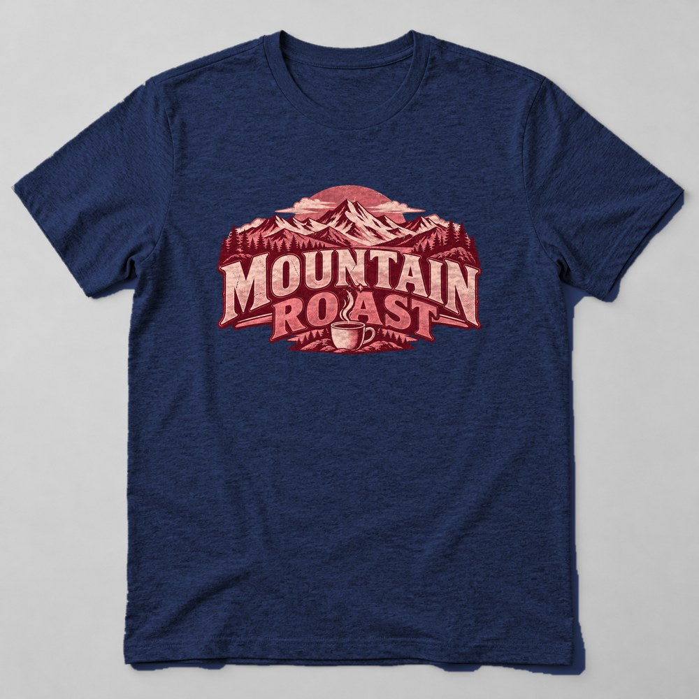 Mountain Roast T-Shirt in Navy