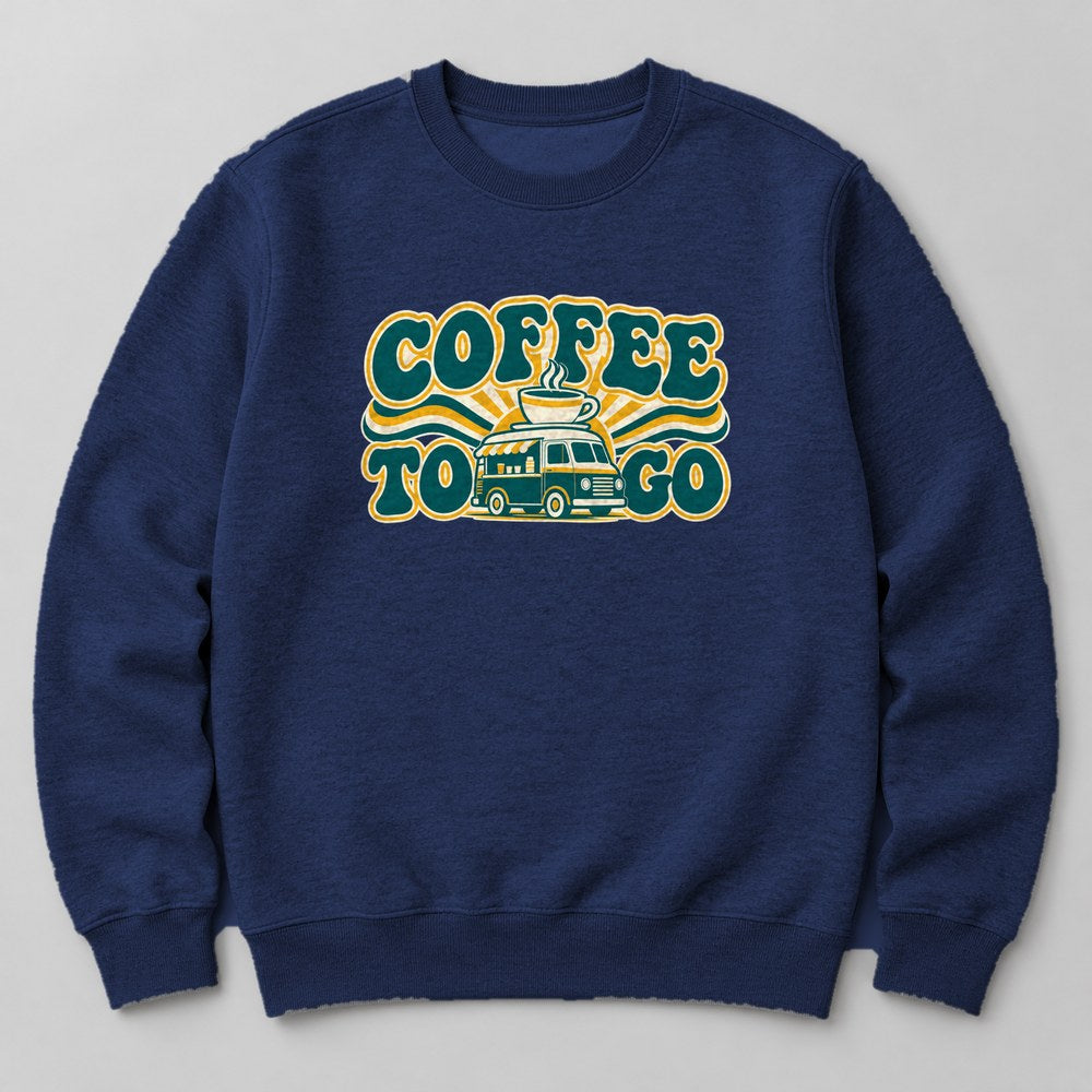 Coffee to Go Sweatshirt in Navy