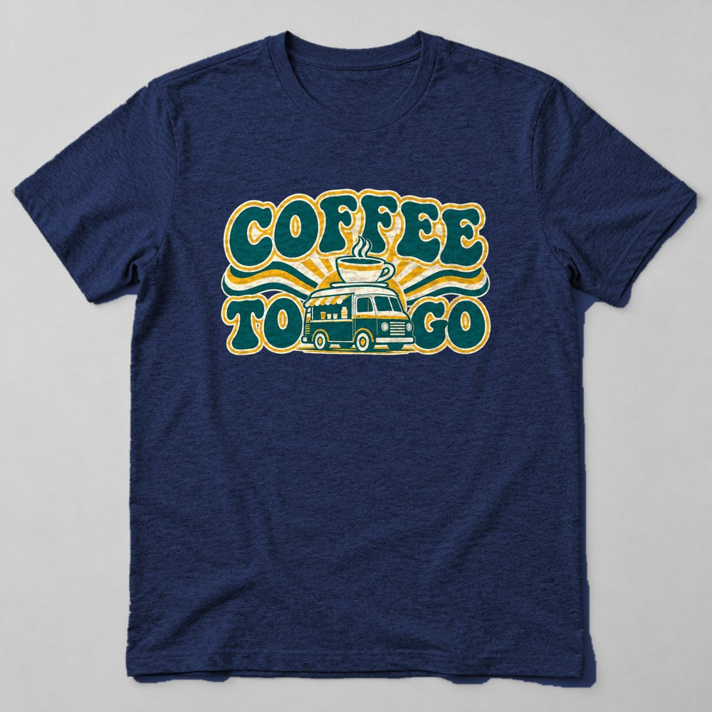 Coffee to Go T-Shirt in Navy