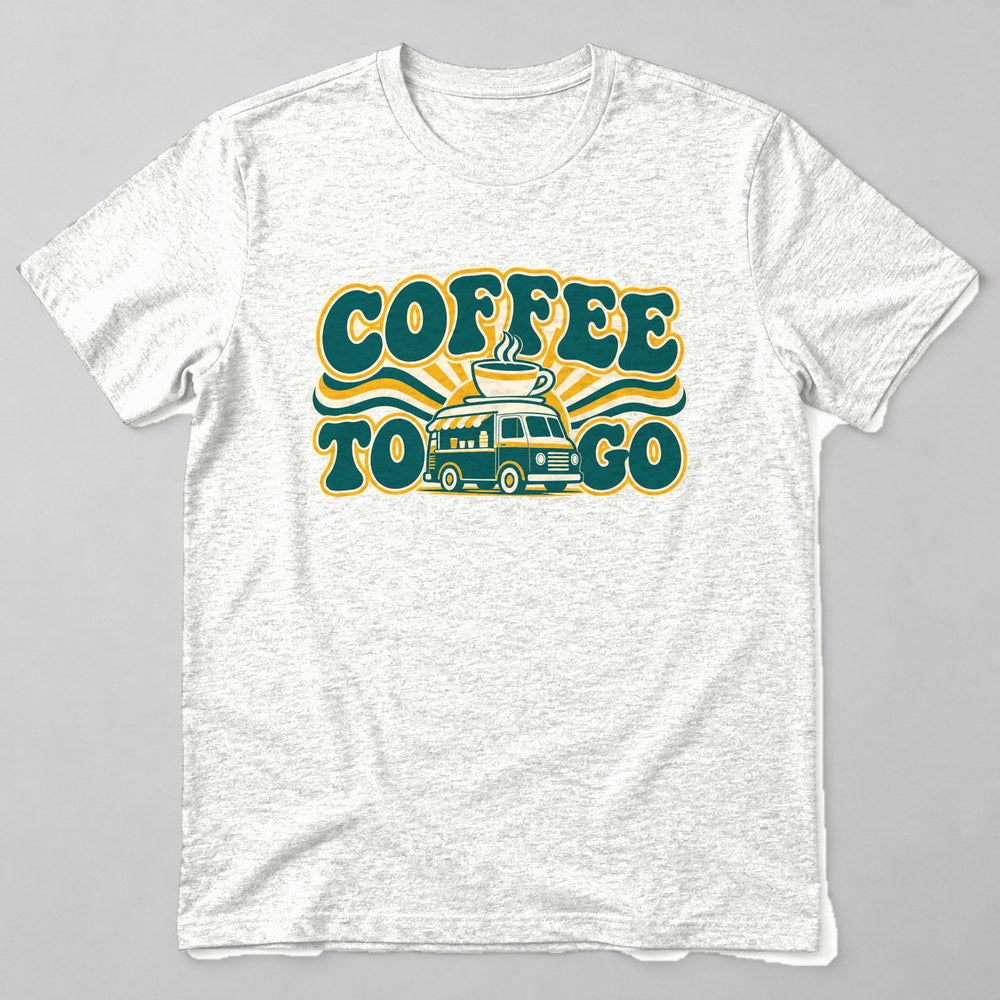 Coffee to Go T-Shirt in White