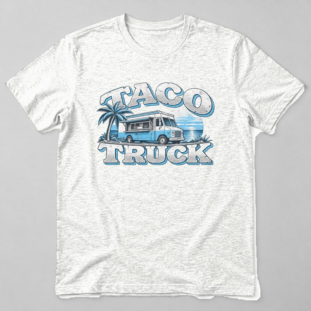 Taco Truck T-Shirt in White