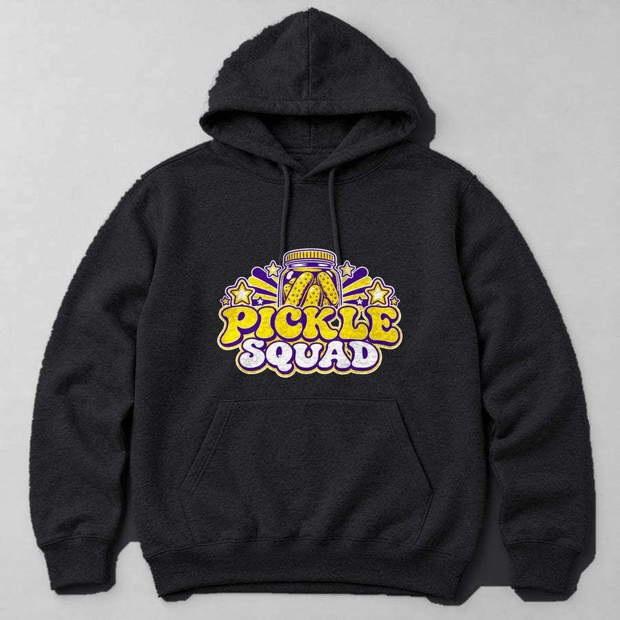 Pickle Squad Hoodie in Black