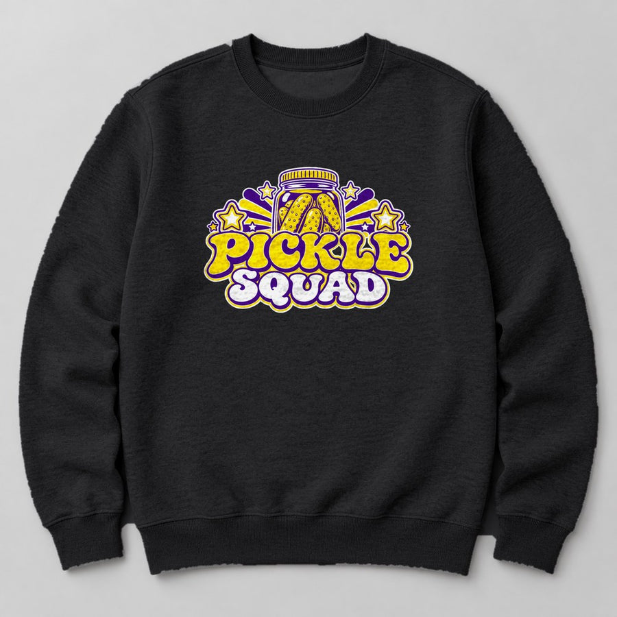 Pickle Squad Sweatshirt in Black