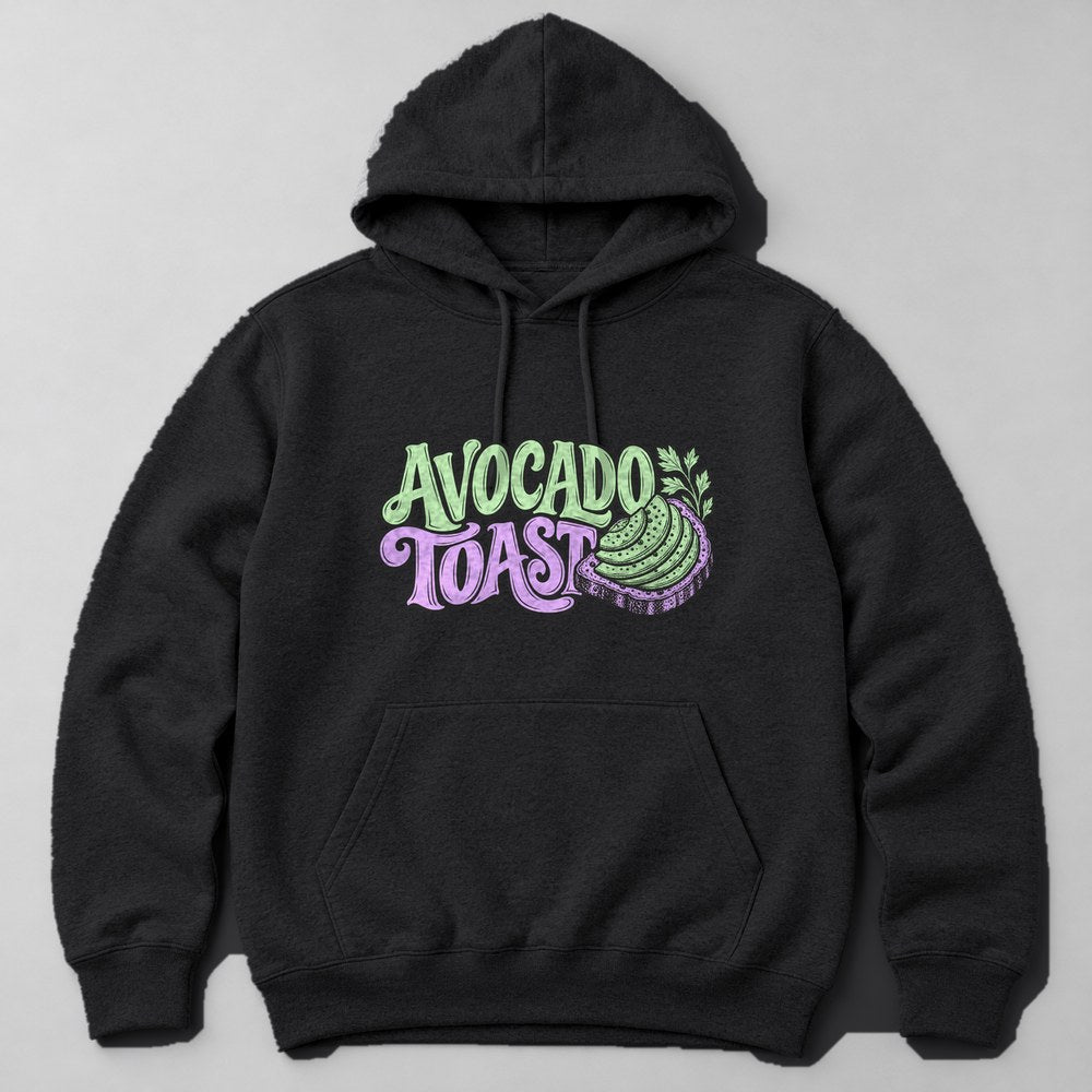 Avocado Toast Hoodie in Black