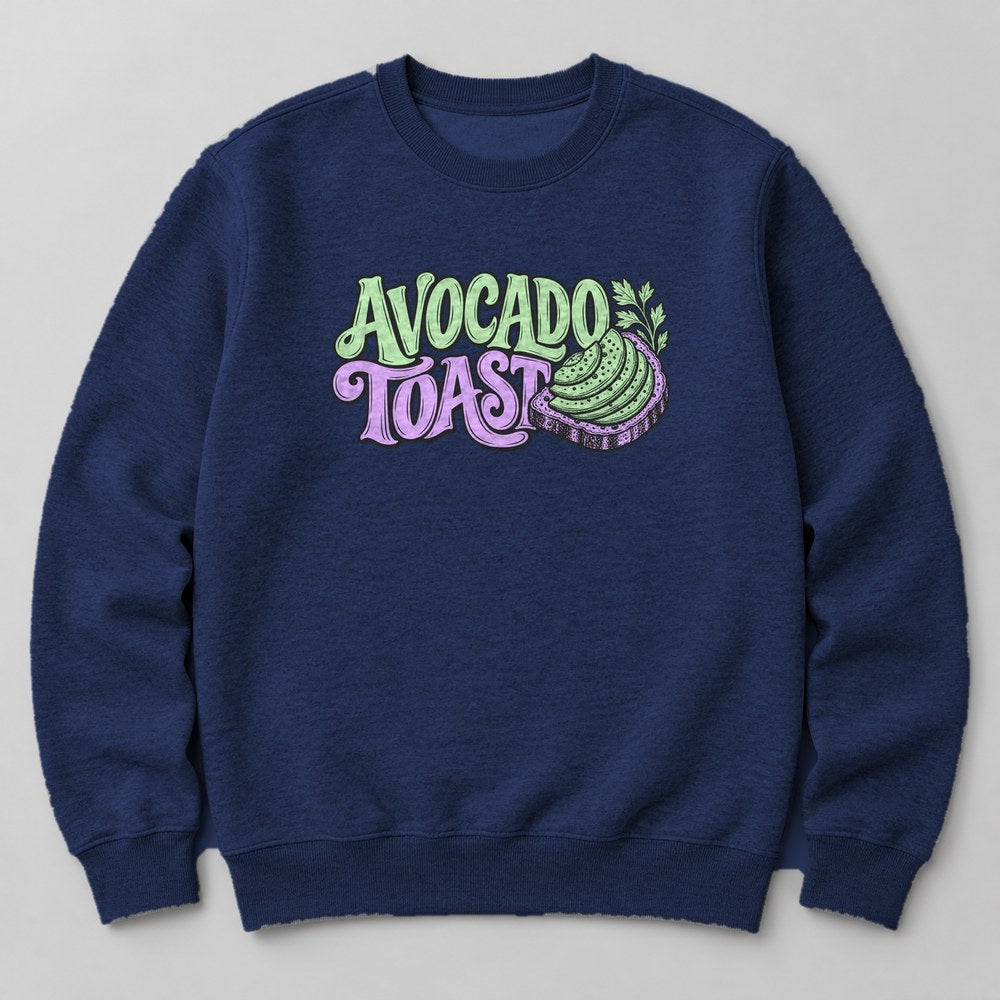 Avocado Toast Sweatshirt in Navy