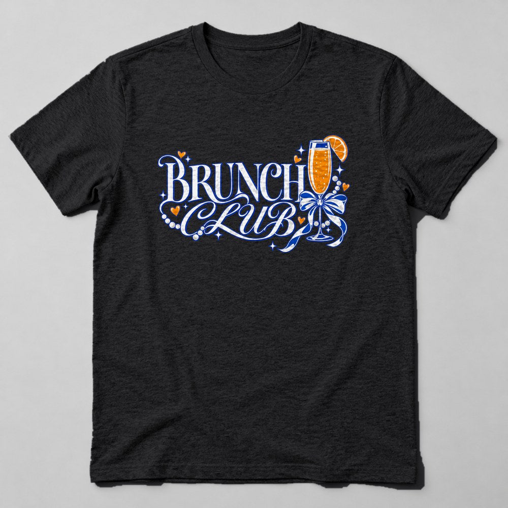 Brunch Club T-Shirt in Black