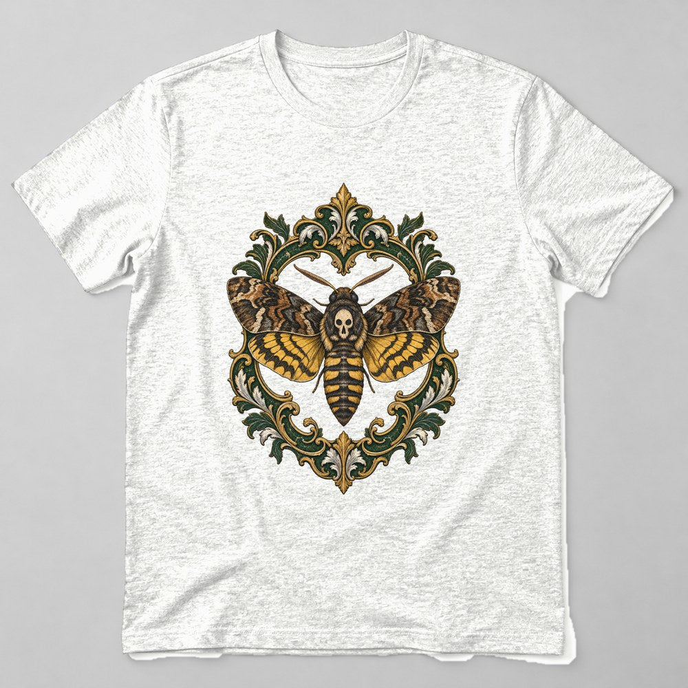 Death Head Moth T-Shirt in White
