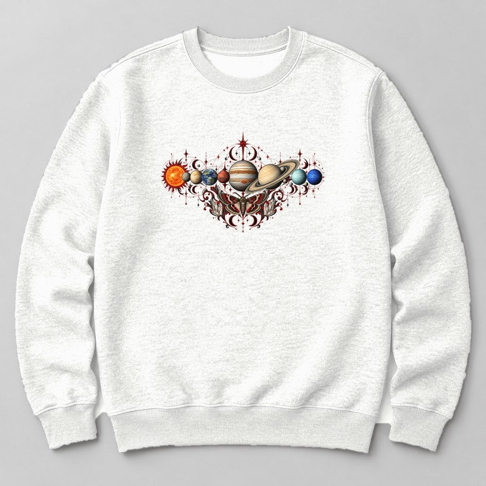 Planets Sweatshirt in White