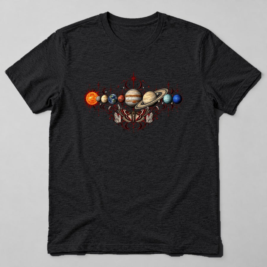 Planets T-Shirt in Black