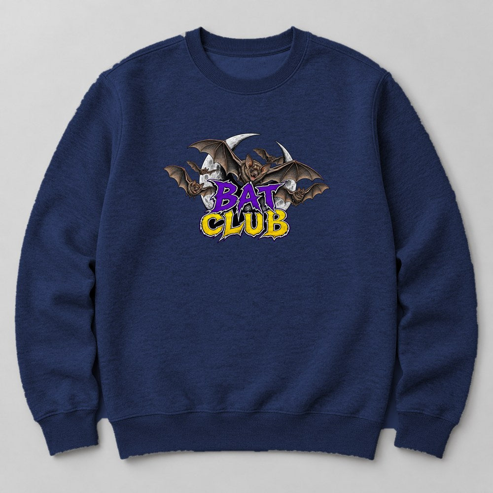 Bat Club Sweatshirt in Navy