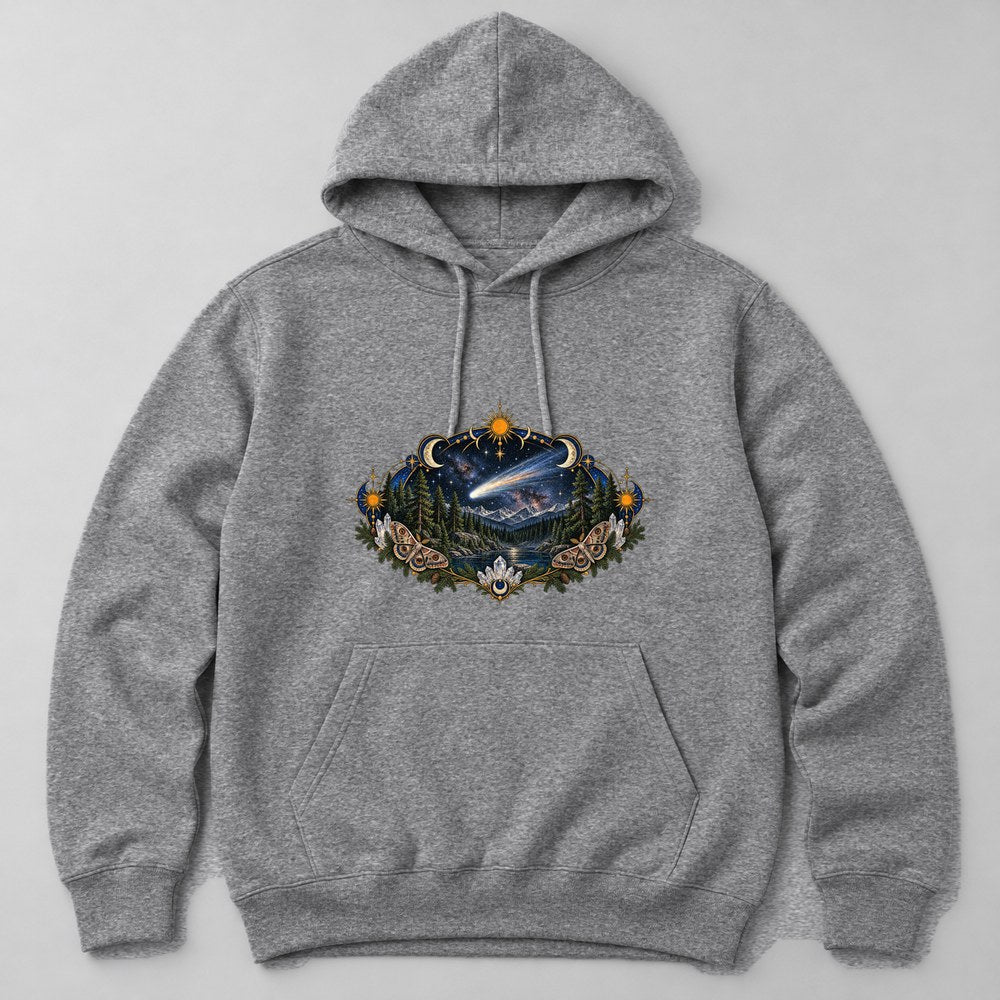 Comet Night Hoodie in Heather Grey