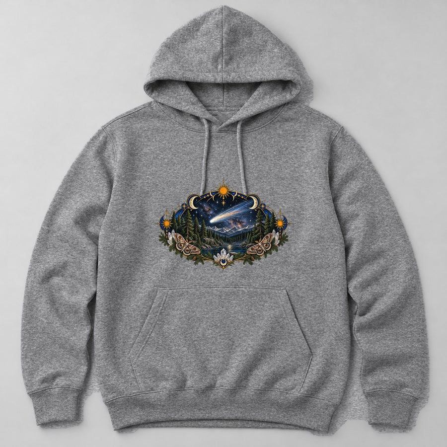 Comet Night Hoodie in Heather Grey