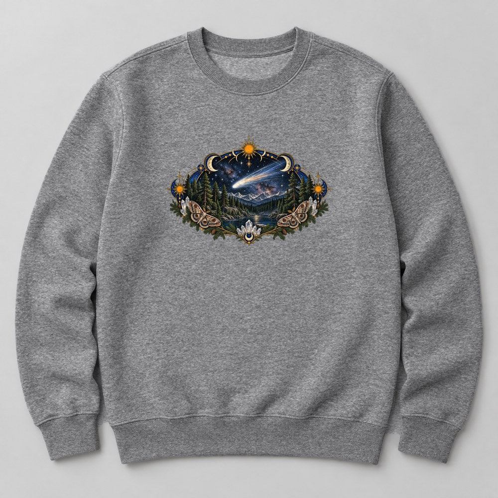 Comet Night Sweatshirt in Heather Grey