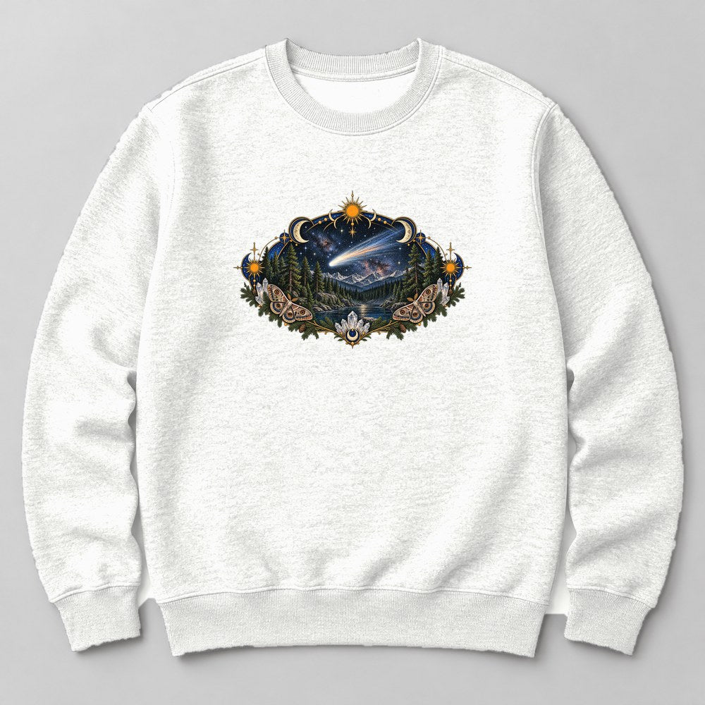 Comet Night Sweatshirt in White