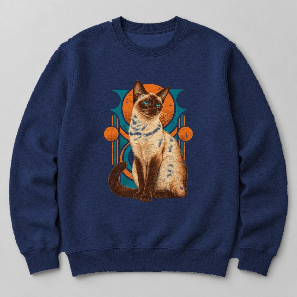 Siamese Sweatshirt in Navy