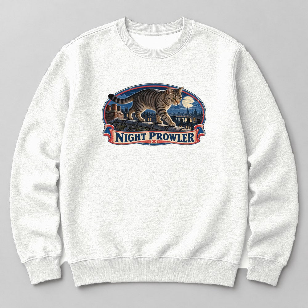 Night Prowler Sweatshirt in White