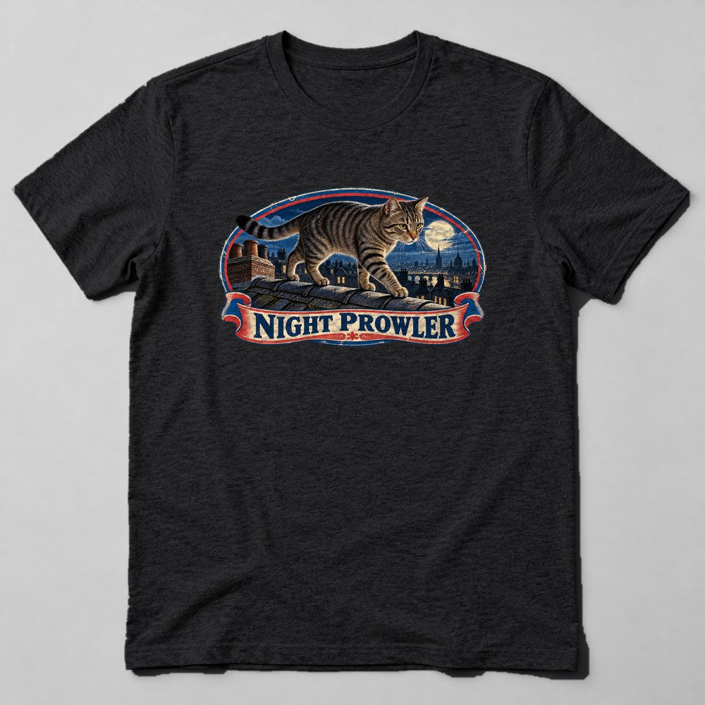 Night Prowler T-Shirt in Black