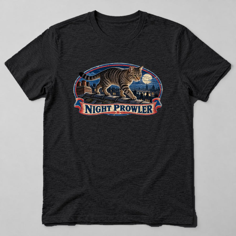 Night Prowler T-Shirt in Black