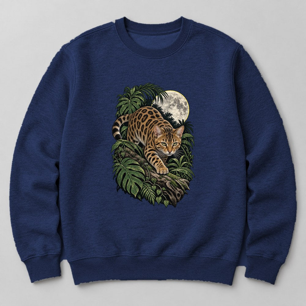 Bengal Jungle Sweatshirt in Navy