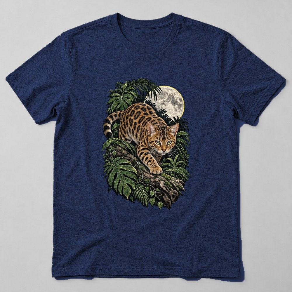 Bengal Jungle T-Shirt in Navy