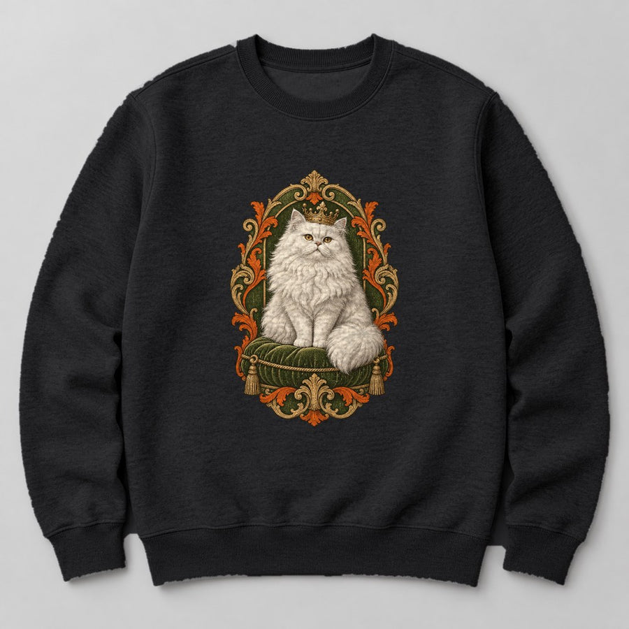Persian Royal Sweatshirt in Black