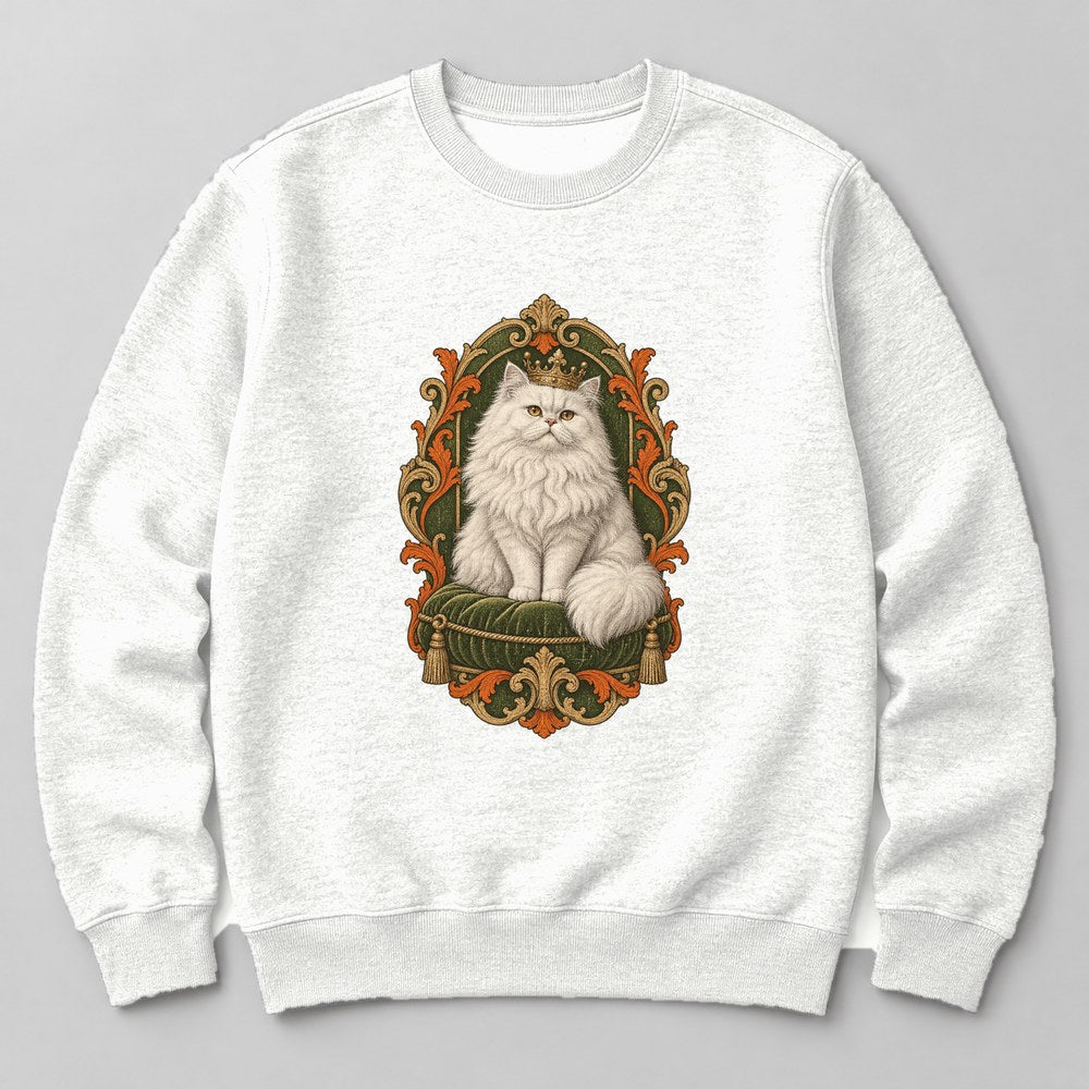 Persian Royal Sweatshirt in White