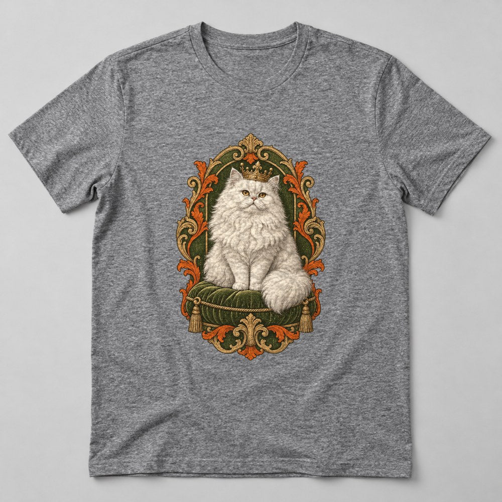 Persian Royal T-Shirt in Heather Grey