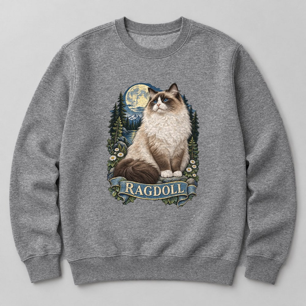 Ragdoll Sweatshirt in Heather Grey