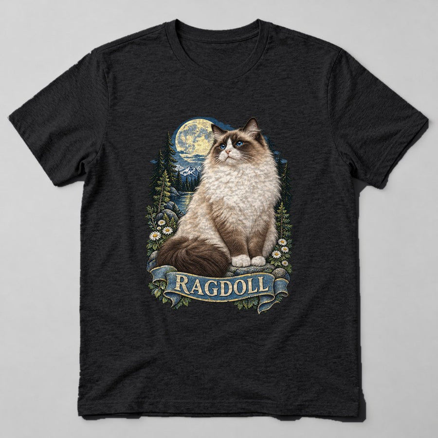 Ragdoll T-Shirt in Black
